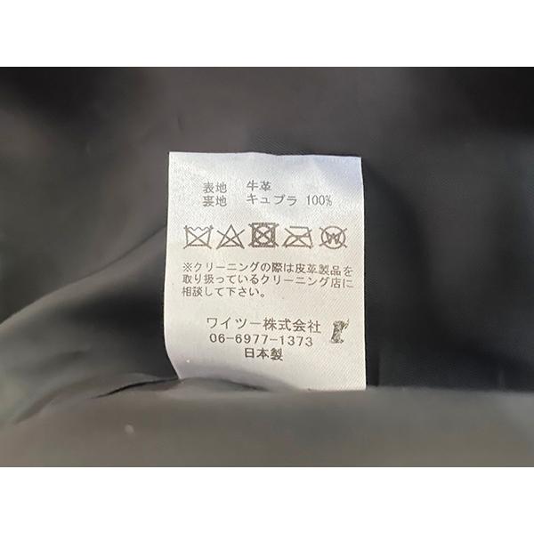 Y'2 LEATHER ワイツーレザー ベスト TV-02 STEER ROUGHOUT VEST レザー ステアラフアウト スエード  牛革 ブラック アメカジ バイカー メンズ 日本製 |  | 10