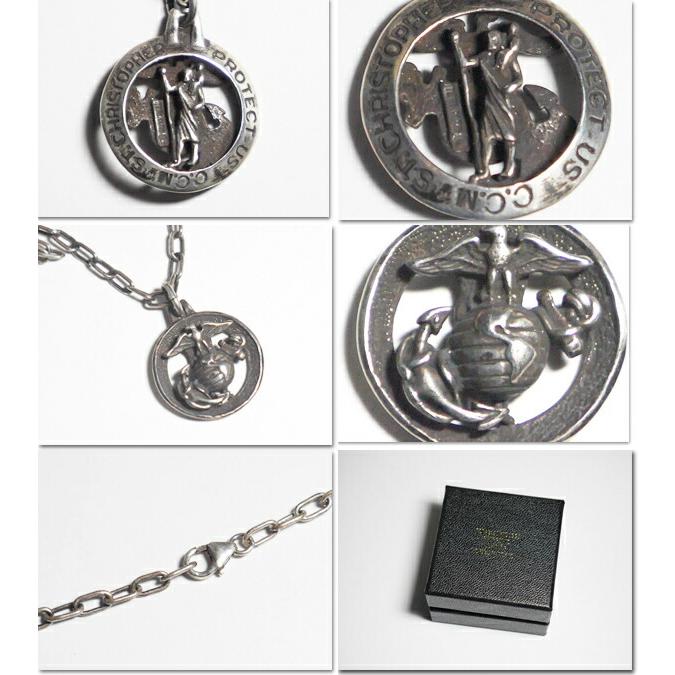 Pherrow's フェローズ PHERROW'S ネックレス U.S.M.C.-PENDANT Pherrow's フェローズ PHERROW'S ネックレス U.S.M.C.-PENDANT
