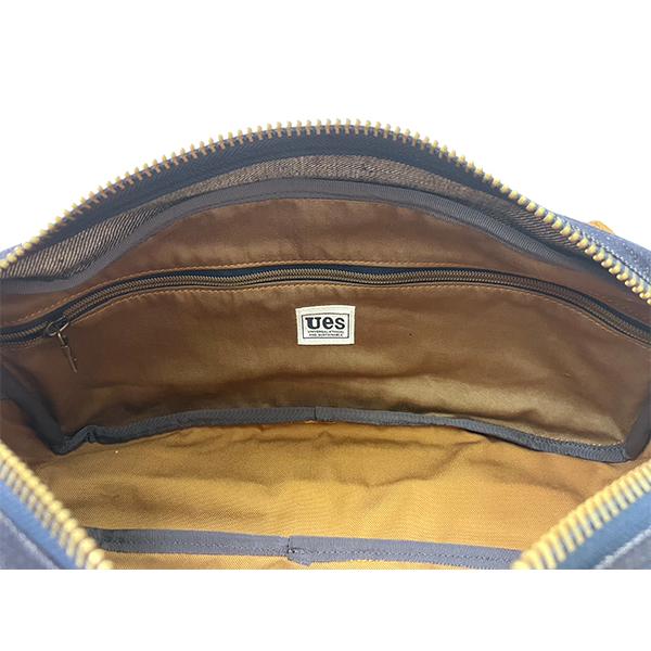 UES　ウエス　デニムボストンバッグ ウエス 23ozデニム ジップトップ トートバッグ 811656 UES
