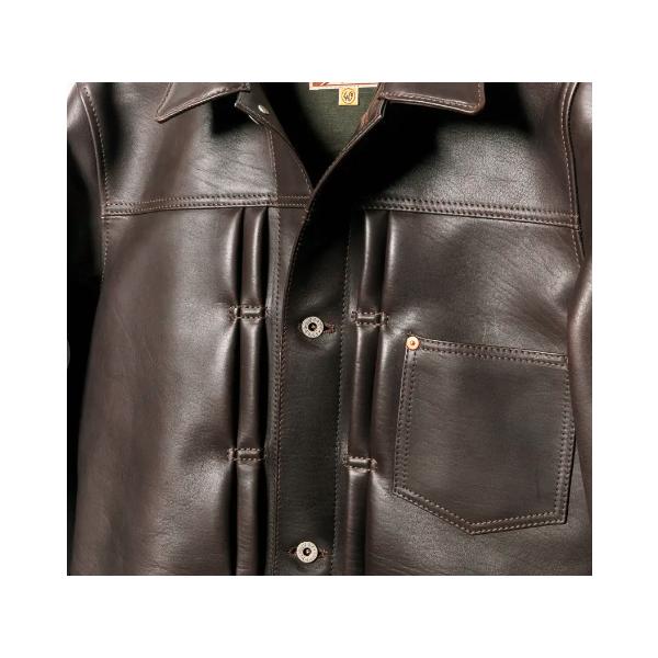 Y'2 LEATHER ワイツーレザー 大戦モデル Gジャン EB-140-T ECO