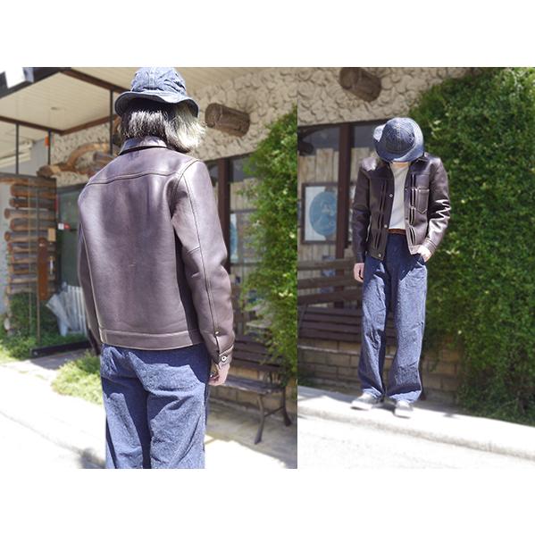 Vintage wash ECOレザーライダース searoomlynn Vintage wash ECO レザーライダース