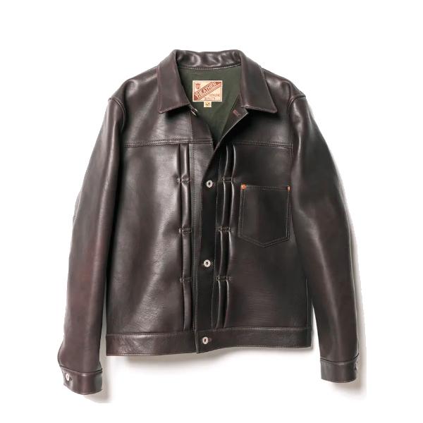 Y'2 LEATHER ワイツーレザー 大戦モデル Gジャン EB-140-T ECO