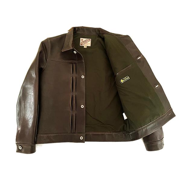 Y'2 LEATHER ワイツーレザー 大戦モデル Gジャン EB-140-T ECO