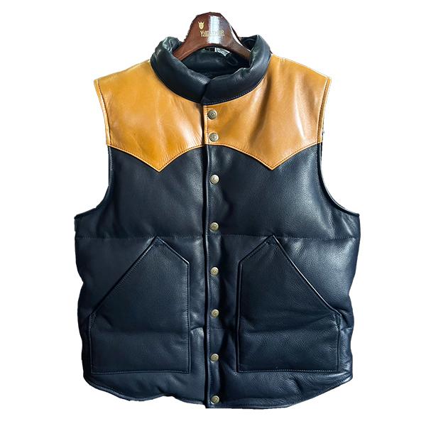 Y'2 LEATHER ワイツーレザー ダウンベスト SV-01 DOWN VEST Y'2 LEATHER ワイツーレザー ダウンベスト SV-01 DOWN VEST