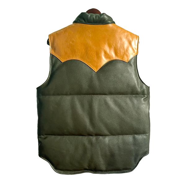 Y'2 LEATHER ワイツーレザー ダウンベスト SV-01 DOWN VEST