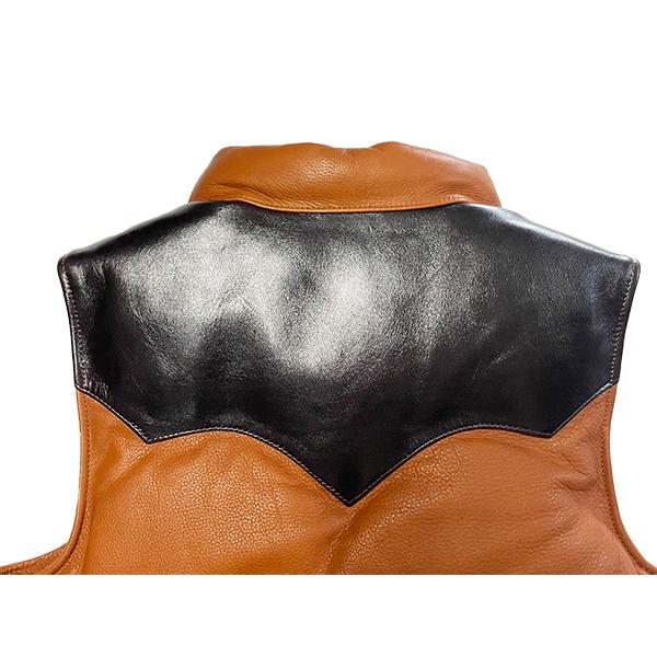 Y'2 LEATHER ワイツーレザー ダウンベスト SV-01 DOWN VEST ステア