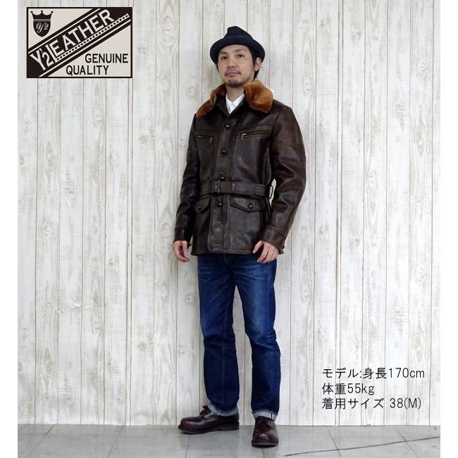 Y'2LEATHER ワイツーレザー YK-02 ハンドオイルホース 30'S Y'2LEATHER ワイツーレザー YK-02 ハンドオイルホース 30'S