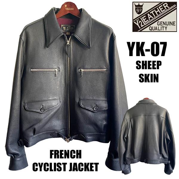 DIESEL レザー ジャケット　y2k 予約2025年秋冬入荷予定) Y'2 LEATHER ワイツーレザー サイクリスト
