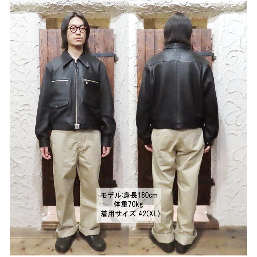 レザージャケット　未使用 nonnative(ノンネイティブ) 2024AW TRUCKER BLOUSON LEATHER