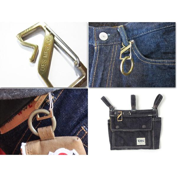 UES ウエス Zフック Z-HOOK キーホルダー キーフック 真鍮 ゴールド アメカジ 小物 アクセサリー プレゼント 男性 メンズ ラッピング対応可能 日本製 | UES | 06