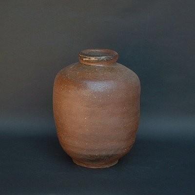 花入れ　花器　花瓶　焼締め　土佐焼