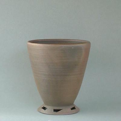 高知　焼物　花入れ　花器　花瓶　土佐焼