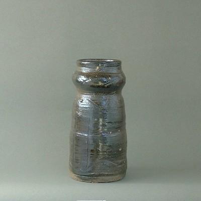 高知　焼物　花入れ　花器　花瓶　土佐焼