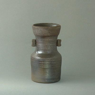 高知　焼物　花入れ　花器　花瓶　土佐焼