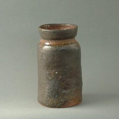 深川製 九谷焼 敏鳳作 花瓶 花器 花入れ 共箱付き