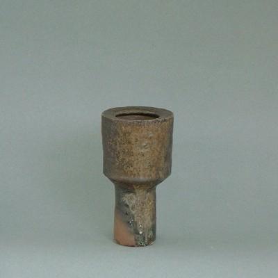 高知　焼物　花入れ　花器　花瓶　土佐焼