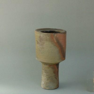 高知　焼物　花入れ　花器　花瓶　土佐焼