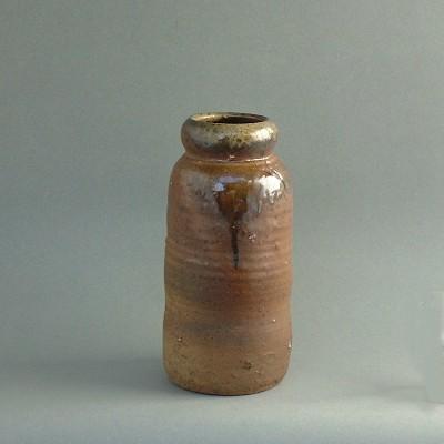 高知　焼物　花入れ　花器　花瓶　土佐焼