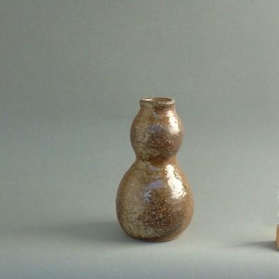 高知　焼物　花入れ　花器　花瓶　土佐焼