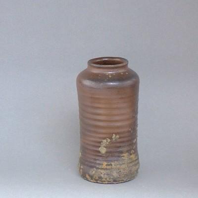 高知　焼物　花入れ　花器　花瓶　土佐焼