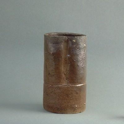 高知　焼物　花入れ　花器　花瓶　土佐焼