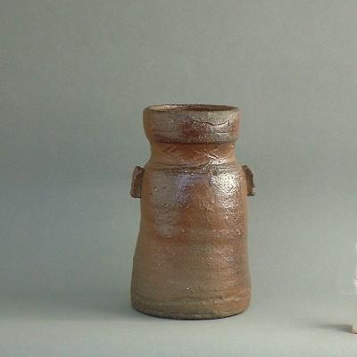 高知　焼物　花入れ　花器　花瓶　土佐焼