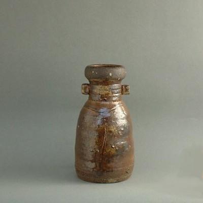 高知　焼物　花入れ　花器　花瓶　土佐焼