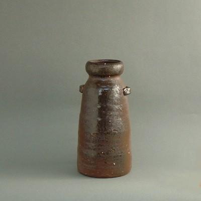 高知　焼物　花入れ　花器　花瓶　土佐焼