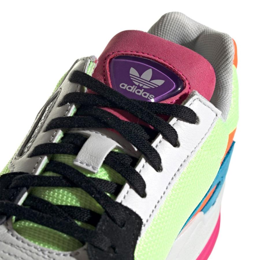 アディダス オリジナルス Adidas Originals スニーカー ファルコン レディース イエロー ブラック 黄 Falcon W ブランド トレフォイル ローカット Cg6210 Adidas 1 レイダース 通販 Yahoo ショッピング