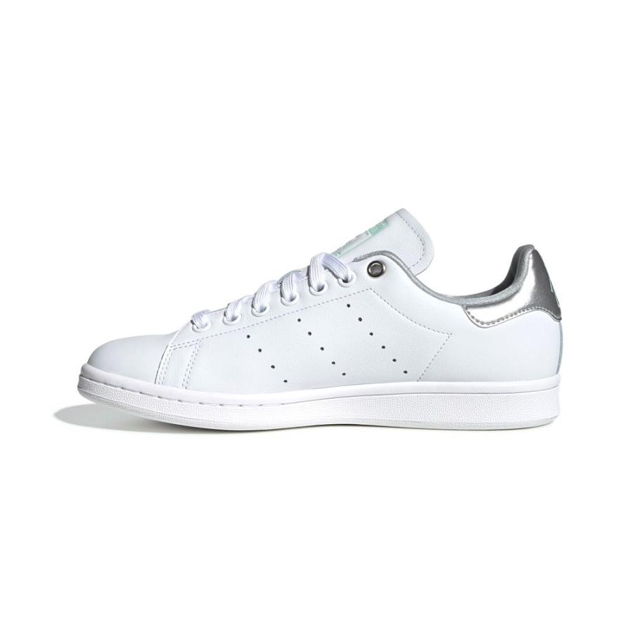 アディダス オリジナルス Adidas Originals スニーカー スタンスミス レディース 白 ホワイト シルバー Stan Smith ブランド トレフォイル ローカット G Adidas 6 レイダース 通販 Yahoo ショッピング