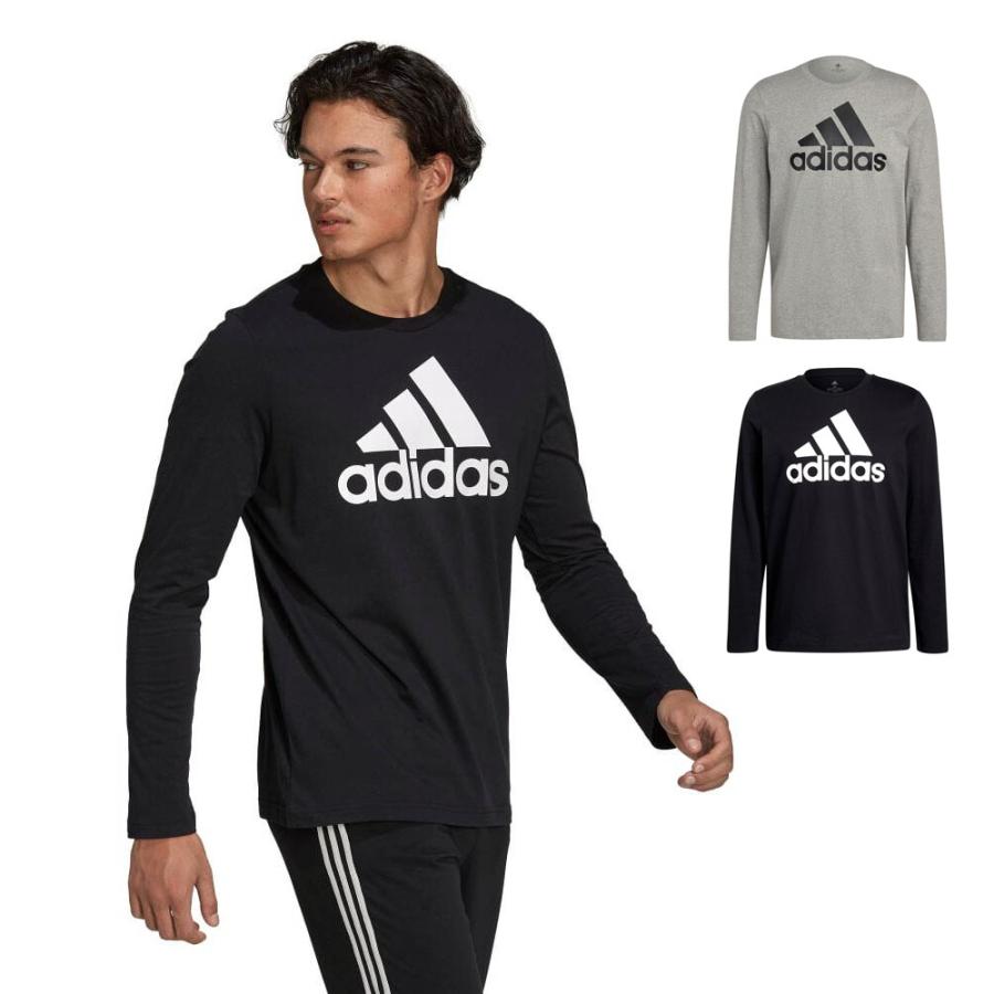 アディダス Adidas エッセンシャルズ 長袖tシャツ メンズ レディース Tee ロンt 長t ロングスリーブ 黒 灰色 Gv5274 H サステナブル素材 Adidas 2801 4 レイダース 通販 Yahoo ショッピング