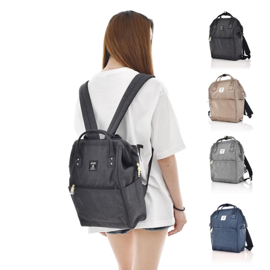 アネロ リュック レディース ミニ がま口 Anello Grande グランデ クラシック杢調ポリエステル 口金リュック スモール Sサイズ マザーズバッグ Gu 232 Anello 1 レイダース 通販 Yahoo ショッピング