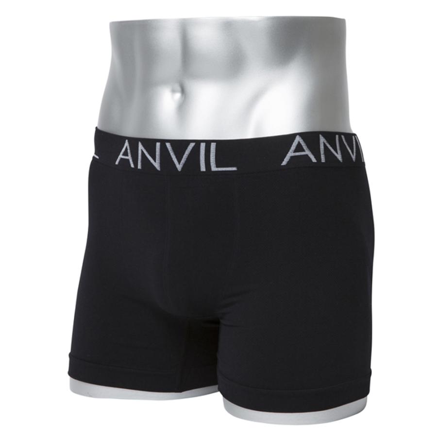 ANVIL アンビル ボクサーパンツ メンズ ボクサーブリーフ 成型ボクサーパンツ シームレス 下着 男性 アンダーウェア 前閉じ 定番 コスパ S M L XL ANV73｜raiders｜08