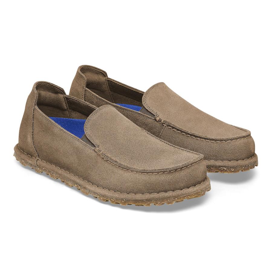 ビルケンシュトック BIRKENSTOCK ウッティ スリップオン グレイトープ Utti SlipOn Suede LEVE GrayTaupe 1027494 1027517 メンズ レギュラー レディース ナロー