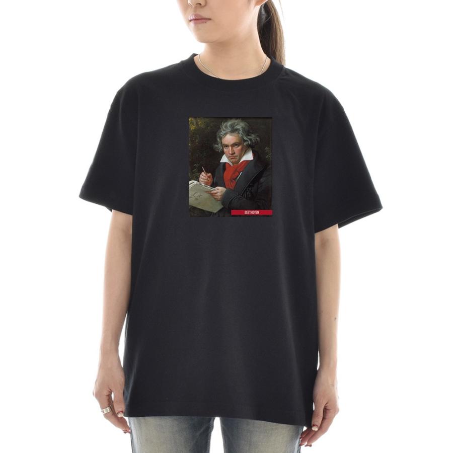 半袖 アートTシャツ】ベートーヴェン ベートーベン Tシャツ 肖像画