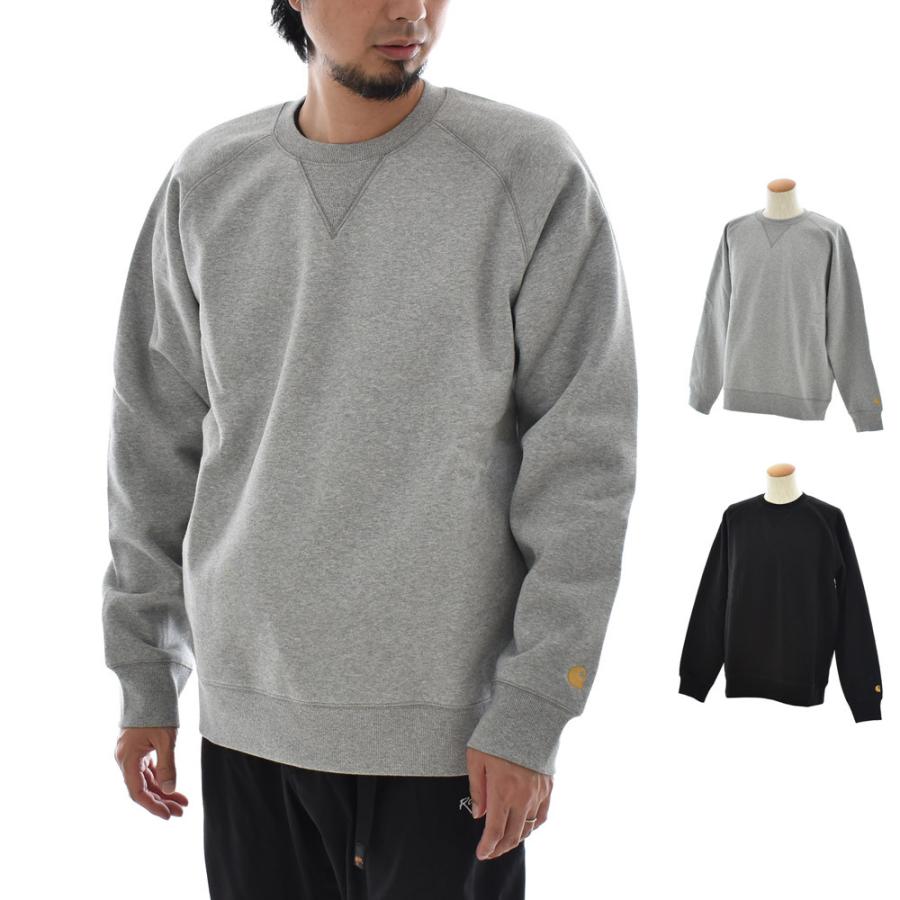 カーハート WIP Carhartt WIP トレーナー チェイス スウェットシャツ スウェット プルオーバー トップス メンズ レディース CHASE SWEATSHIRT I022683-21F｜raiders