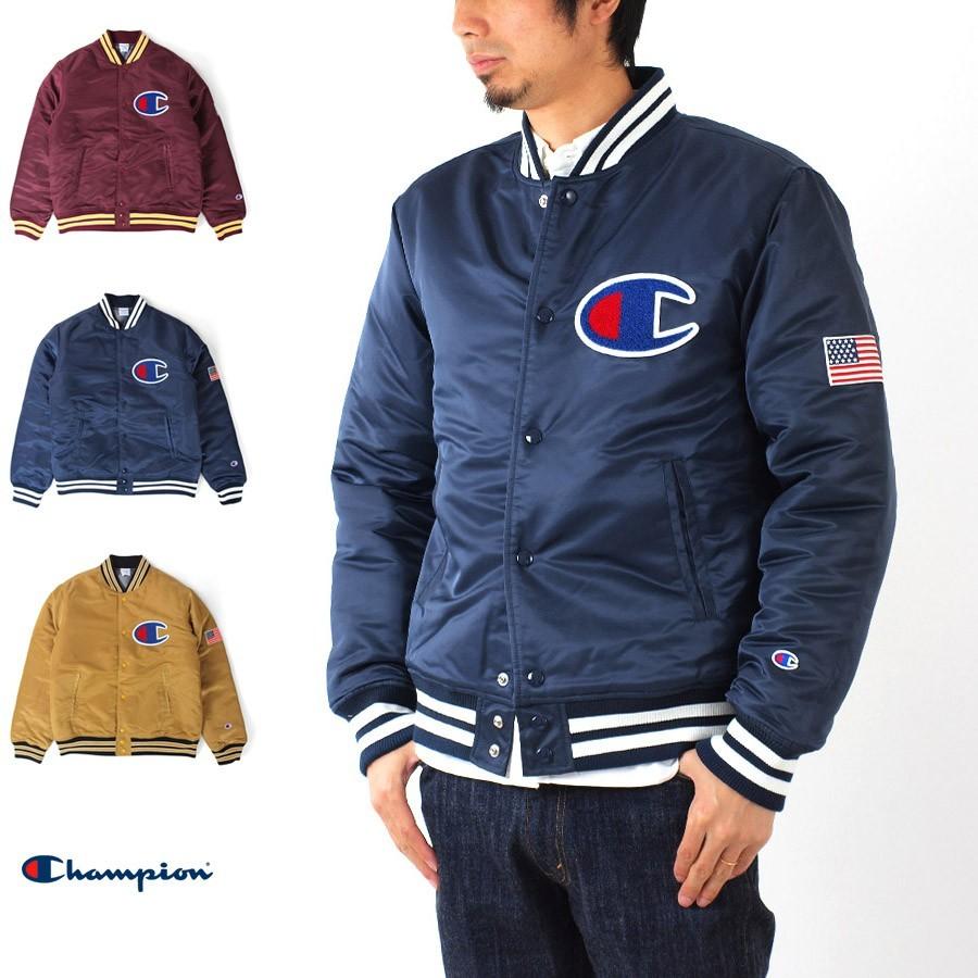 チャンピオン Champion スタジャン ベースボールジャケット C3-J616 メンズ :champion-1004-2:レイダース - 通販 -  Yahoo!ショッピング