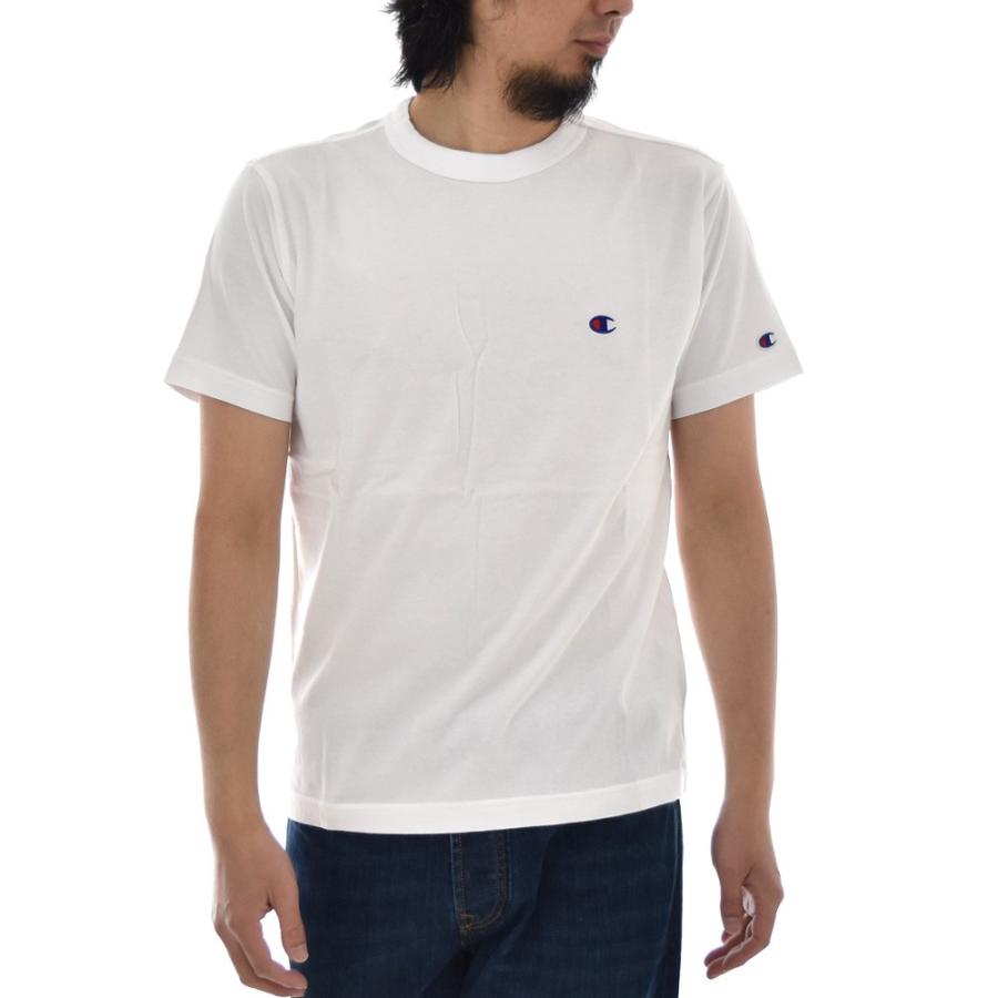 チャンピオン Champion Tシャツ メンズ 半袖 ベーシック 刺繍 無地 胸ワンポイントロゴ C3 P300 アメカジ Champion 1 レイダース 通販 Yahoo ショッピング