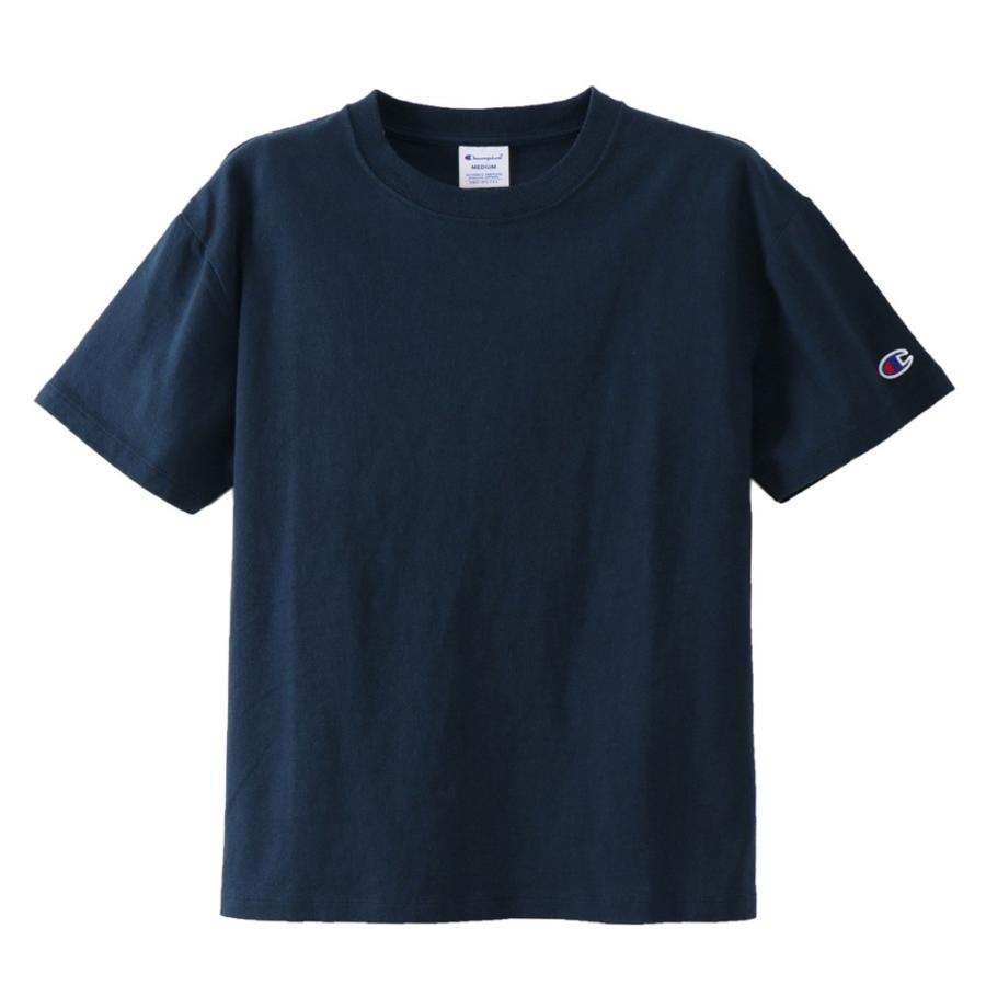 チャンピオン Champion Tシャツ レディース レディース クルーネック Tシャツ 無地 ワンポイントロゴ CW-K322 アメカジ｜raiders｜05