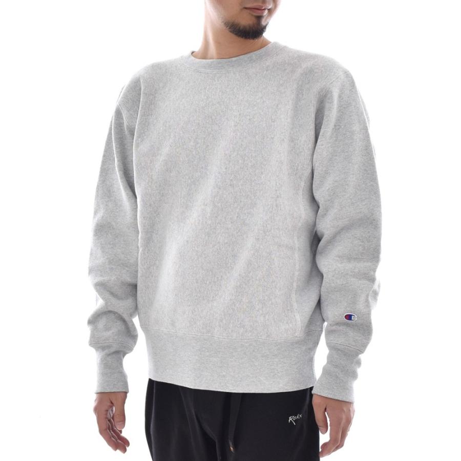 チャンピオン Champion リバースウィーブ トレーナー メンズ スウェット スエット 無地 袖ワンポイントロゴ クルーネック C3 W004 アメカジ Champion Sw07 レイダース 通販 Yahoo ショッピング