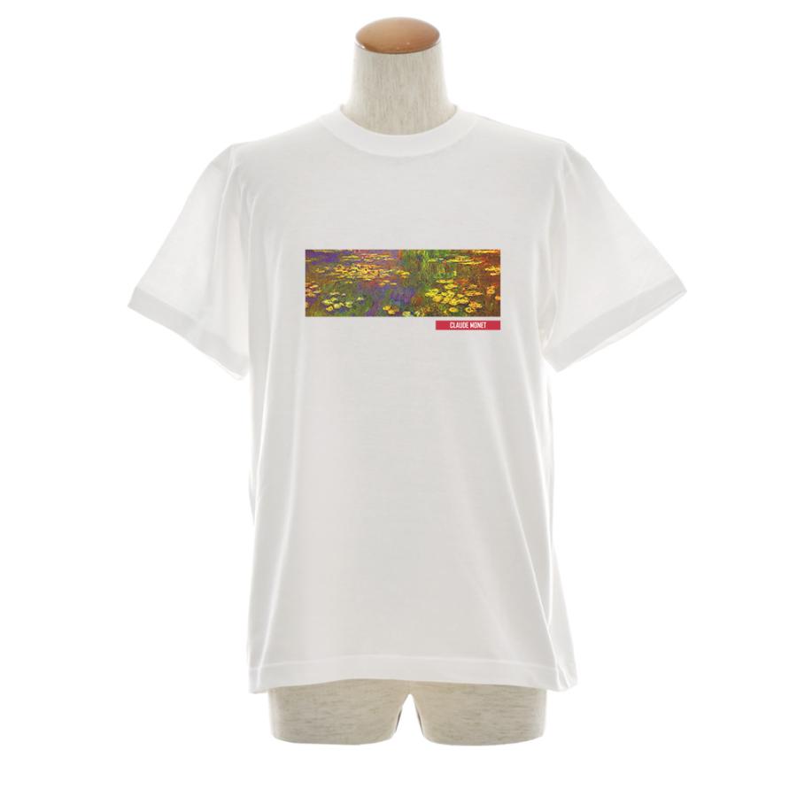 半袖 アートTシャツ】モネ Tシャツ 睡蓮 スイレン ライフ イズ アート 