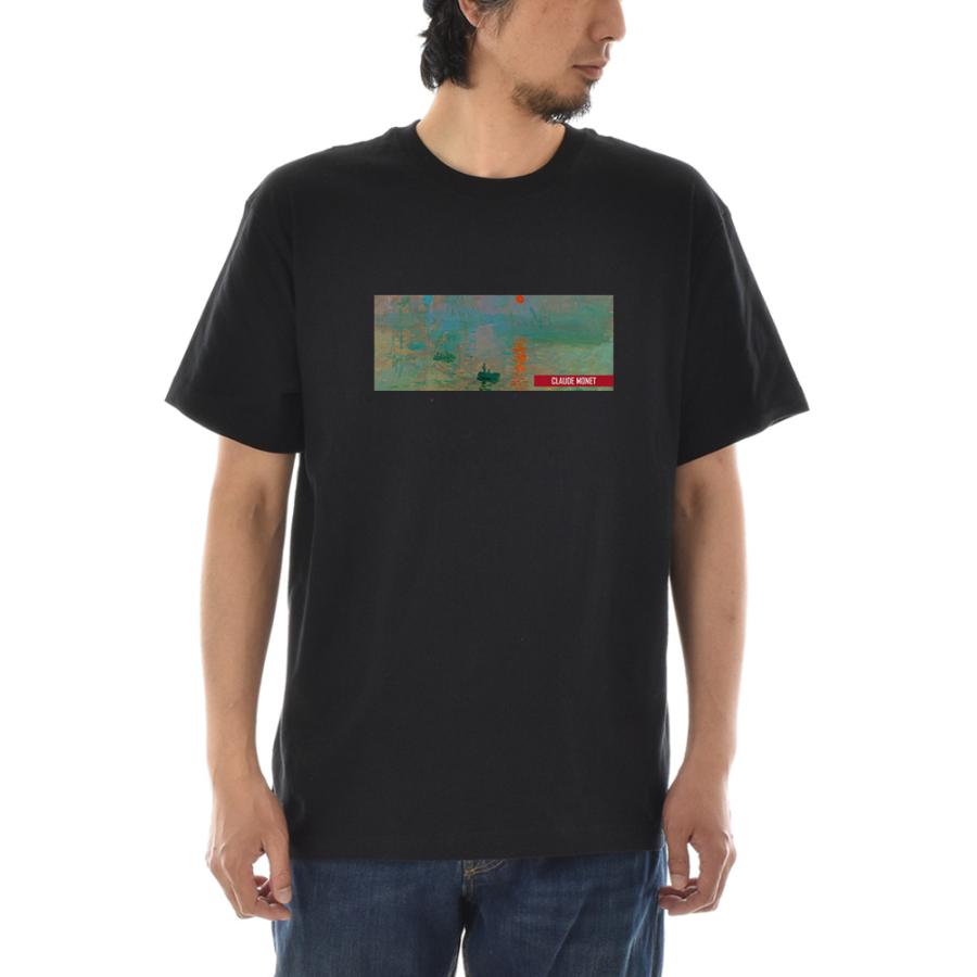 半袖 アートTシャツ】モネ Tシャツ 印象・日の出 ライフ イズ アート