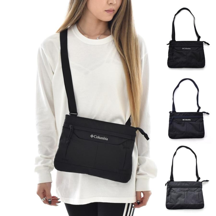 コロンビア Columbia ショルダーバッグ パールドームショルダー サコッシュ レディース メンズ 黒 ブラック ネイビー グレー Pu8019 Columbia 0129 5 レイダース 通販 Yahoo ショッピング