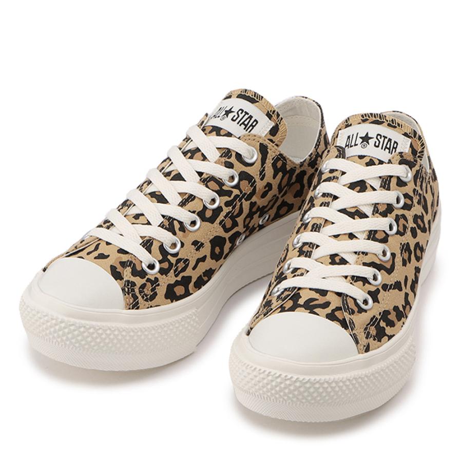 コンバース Converse スニーカー オールスター ライト Plts レパード ローカット オックス 靴 ヒョウ柄 レオパード 厚底 All Star レディース Converse 0803 2 レイダース 通販 Yahoo ショッピング