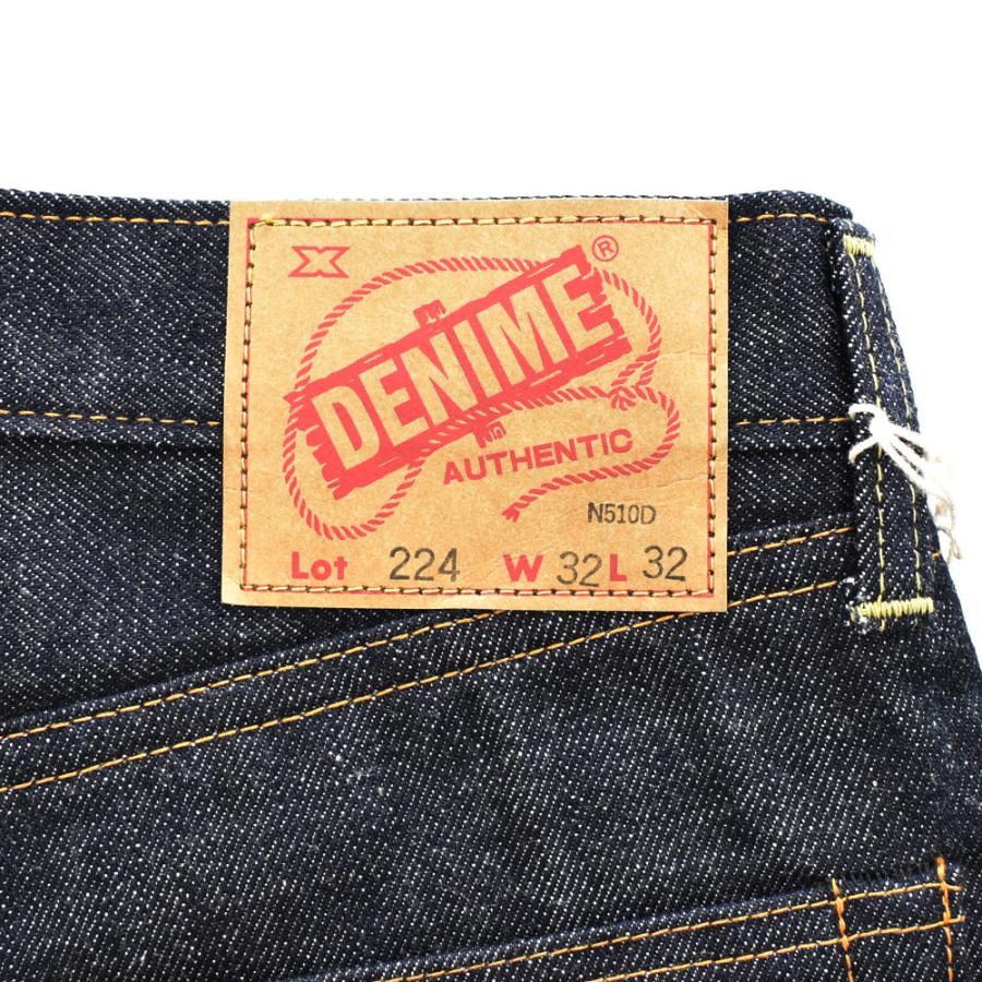 ドゥニーム ウエアハウス DENIME by WAREHOUSE Lot 224 66MODEL 66モデル ジーンズ デニムパンツ ジーパン テーパード アメカジ レプリカ 復刻 ウェアハウス｜raiders｜06