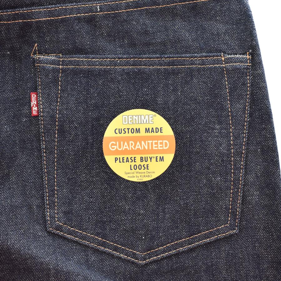 ドゥニーム ウエアハウス DENIME by WAREHOUSE 220A OFFSET XX MODEL ジーンズ デニムパンツ ジーパン リジット 未洗い メンズ denime-220a ウェアハウス｜raiders｜20