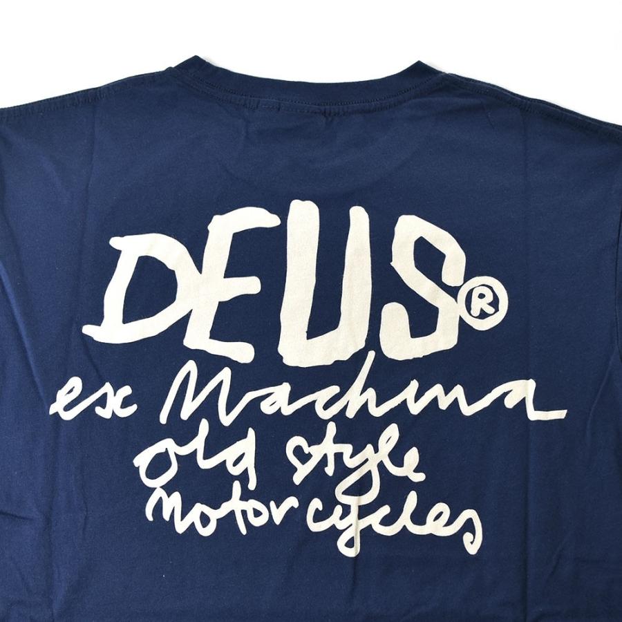 デウス エクス マキナ Deus ex Machina Tシャツ OLD STYLE MC オールド スタイル エムシー 半袖Tシャツ DMP71514C メンズ｜raiders｜05