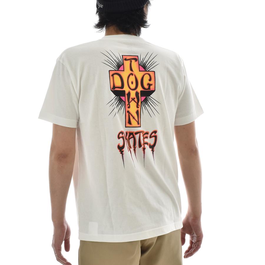 DOGTOWN ドッグタウン DOG TOWN Tシャツ 半袖 クロスロゴ ドッグタウン 
