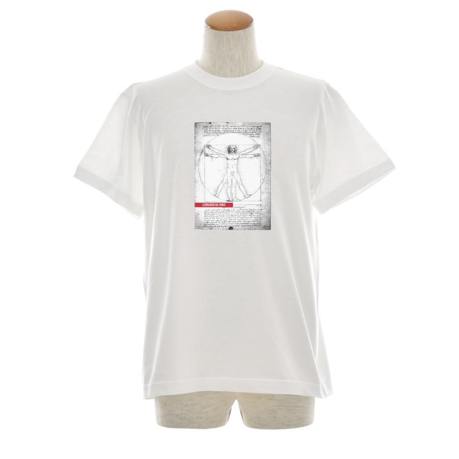 レオナルドダヴィンチ　人体図　Tシャツ ホワイト ヴィンテージ　90s 00s レオナルドダヴィンチ 人体図 Tシャツ ホワイト ヴィンテージ