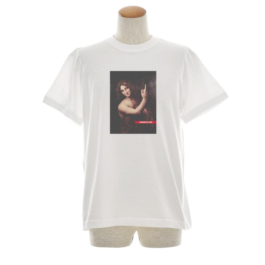 半袖 アートTシャツ】レオナルドダヴィンチ Tシャツ 洗礼者ヨハネ